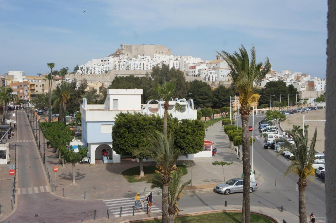 Apartamento dos dormitorios, primera línea y aire acondicionado Peñíscola Exterior foto